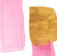 Blushing Gold II Fine Art Print