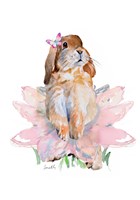 Ballet Bunny III Fine Art Print