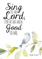 Sing to the Lord Fine Art Print