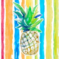 Vibrant Pineapple II Fine Art Print
