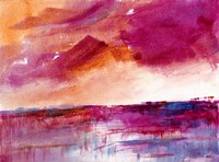 Reflection of a Crimson Sky Fine Art Print