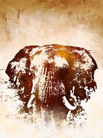 Safari Elephant Fine Art Print
