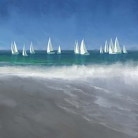 Harbor Sailing Fine Art Print