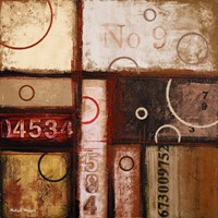 Digits in the Abstract II Fine Art Print