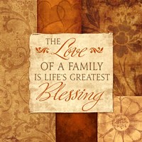 Love of a Family Framed Print