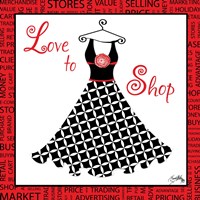 Love to Shop Fine Art Print