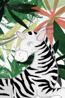 Hidden Zebra Fine Art Print