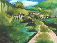 Small Village I Fine Art Print