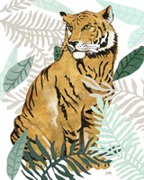 Jungle Tiger II Framed Print