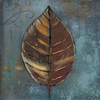 New Leaf VII (blue/grey) Fine Art Print