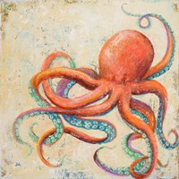 Creatures of the Ocean II Framed Print