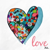 Hearts of Love & Hope II Fine Art Print