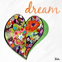 Expressive Heart II Fine Art Print