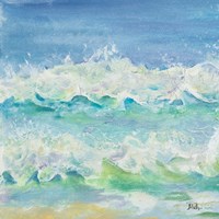 Las Olas Square II Framed Print