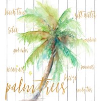 Vacation Palm Fine Art Print