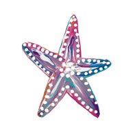 Dotted Starfish I Fine Art Print