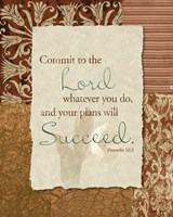 Commit to the Lord Fine Art Print