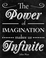 Power of Imagination Framed Print