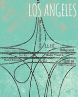 LA Roads Fine Art Print