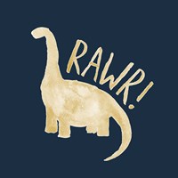 Dinosaur RAWR Fine Art Print