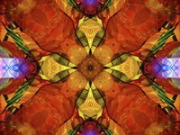 Colorful Kaleidoscope 10 Fine Art Print