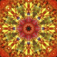 Colorful Kaleidoscope 9 Fine Art Print