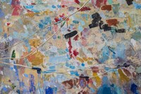 Paint Samples on Wall Fine Art Print