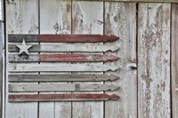 American Flag in Benge Fine Art Print