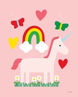 Unicorn Fun I Fine Art Print