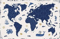 Primitive Sea II Fine Art Print