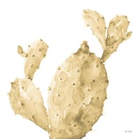 Mixed Greens XXXV Gold Fine Art Print