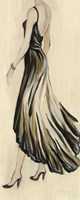 Evening Gown IV Crop Framed Print