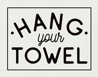 Bathroom Rules II Fine Art Print