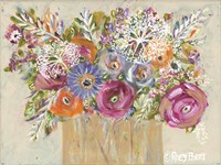 Golden Vase I Fine Art Print