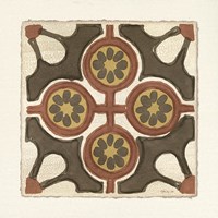 Moroccan Tile Pattern II Fine Art Print