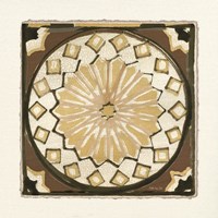 Moroccan Tile Pattern IV Framed Print