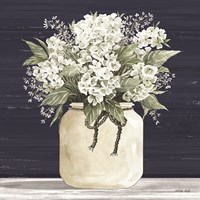 White Flowers II Fine Art Print