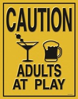 Adults at Play I Fine Art Print