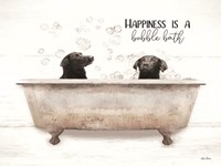 Happiness is a Bubble Bath Fine Art Print