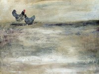 Rooster Duet Fine Art Print