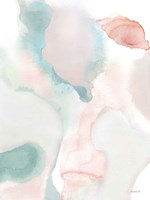 Sage and Pink Abstract I Fine Art Print