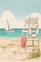 Beach Time III Vertical NW Fine Art Print