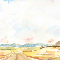 Road to Bountiful Square Fine Art Print