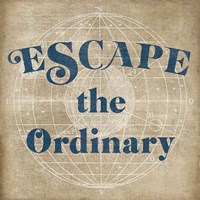 Burlap World Map V Framed Print