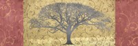 Golden Brocade Panel Fine Art Print