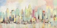 Skyline a Colori Fine Art Print