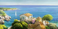 Villa sul Mediterraneo Fine Art Print