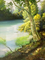 Sulla Sponda del Fiume Fine Art Print