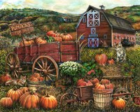 Pumpkin Farm Fine Art Print