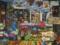 The Flower Shop Fine Art Print
